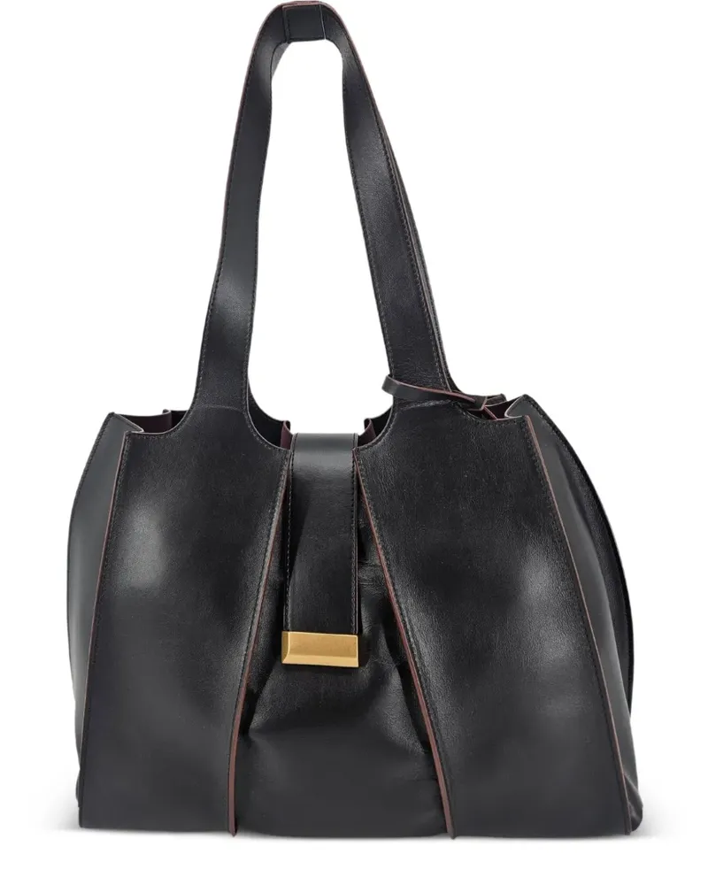 FESTA Milano Emeralda Schultertasche - Schwarz Schwarz