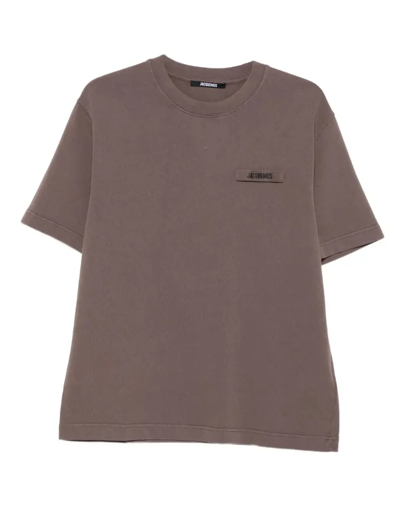 Jacquemus Gros Grain T-shirt - Braun Braun