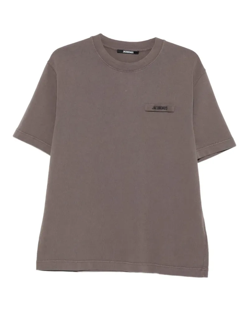 Jacquemus Gros Grain T-shirt - Braun Braun