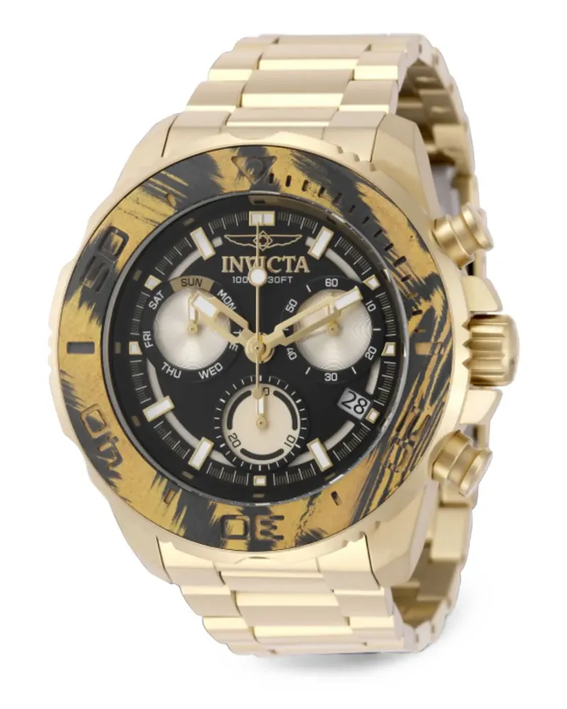 Invicta 48mm Carbon Hawk Armbanduhr - Schwarz Schwarz