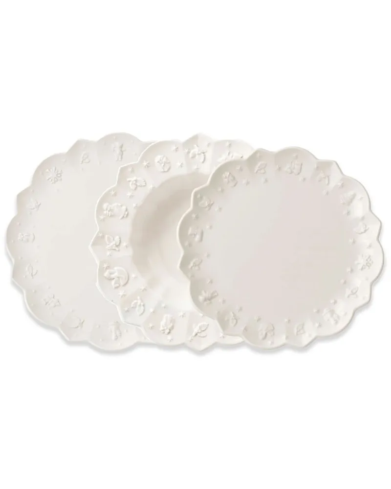 Villeroy & Boch Toy's Delight Royal Classic Dinner-Set (12er-Set) - Weiß Weiß