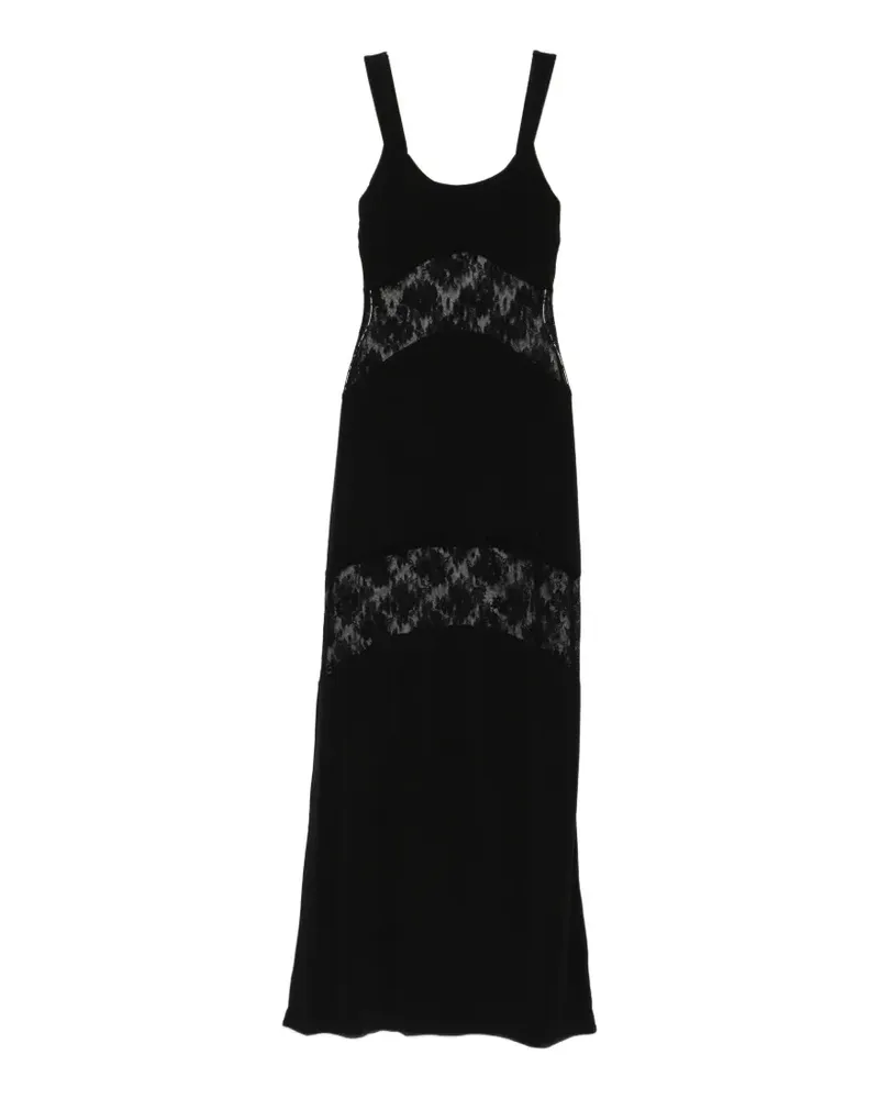 Aniye By Norah lace-panel maxi dress - Schwarz Schwarz