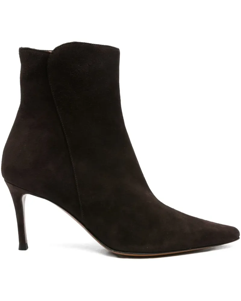 FESTA Milano Saki Stiletto-Stiefel 80mm - Braun Braun