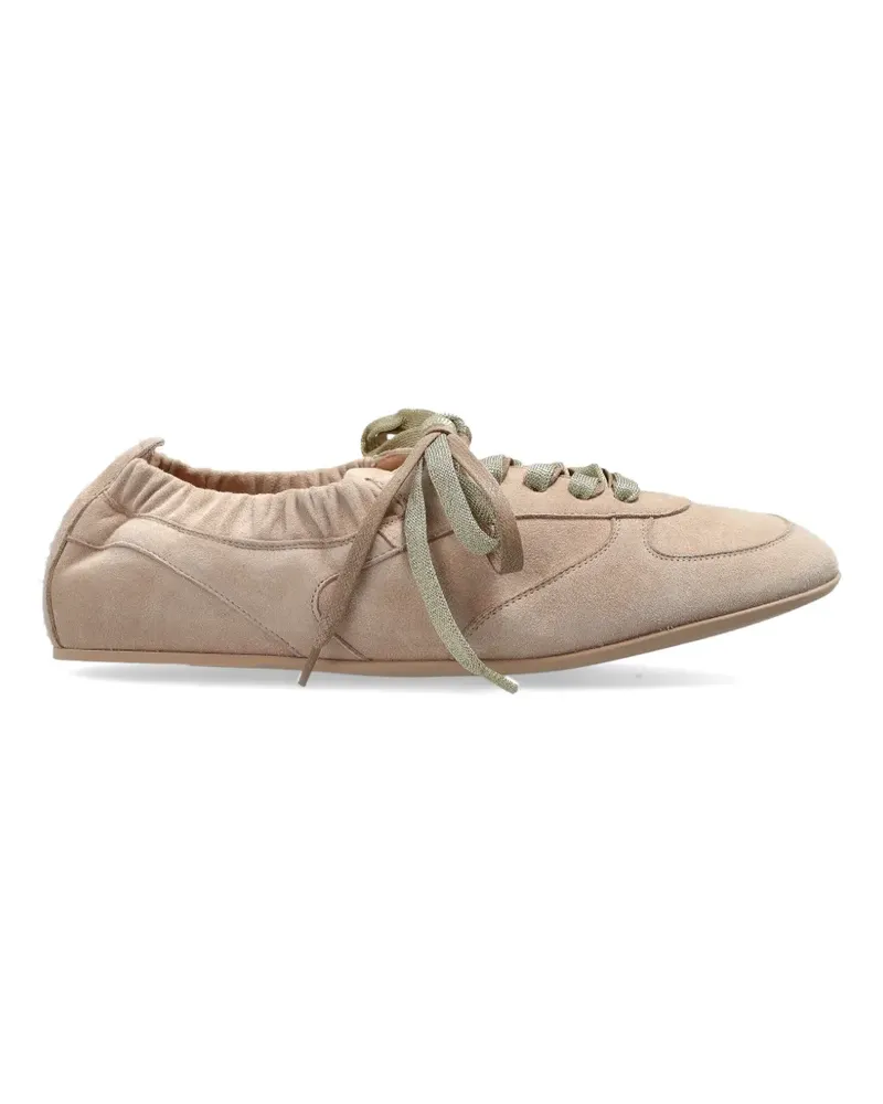 Attilio Giusti Leombruni sueded lace-up fastening sneakers - Rosa Rosa