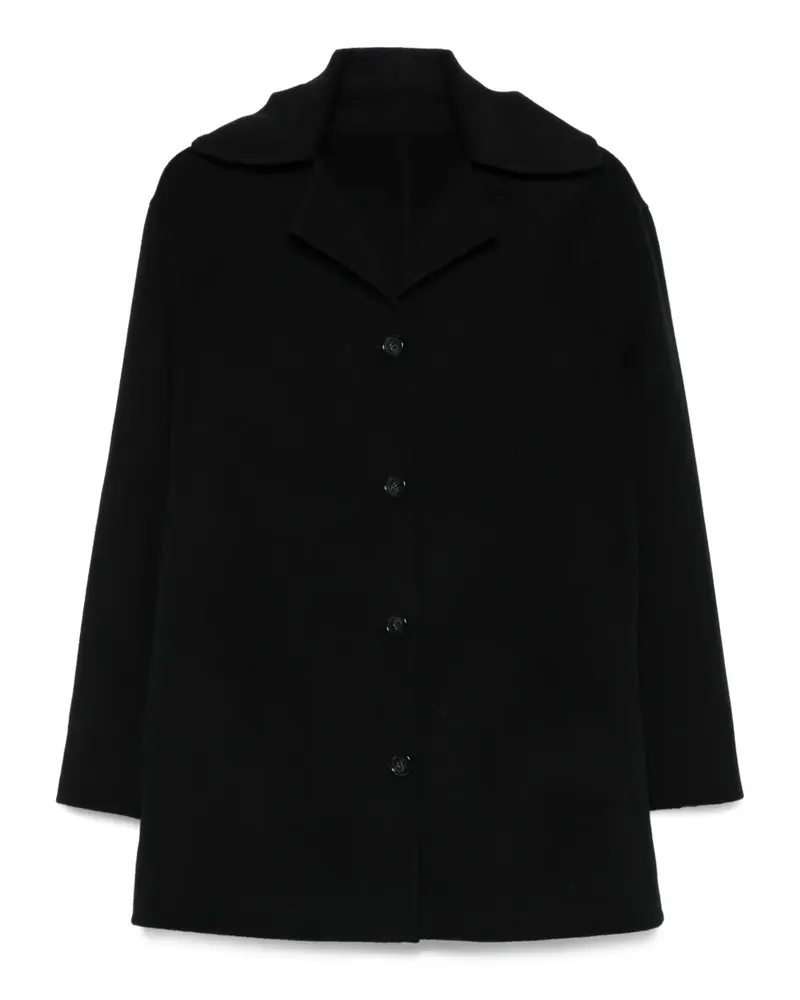 Alberta Ferretti Jacke mit Knopfverschluss - Schwarz Schwarz