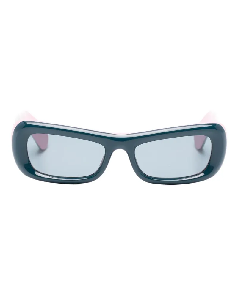 BARROW Sonnenbrille mit eckigem Gestell - Blau Blau