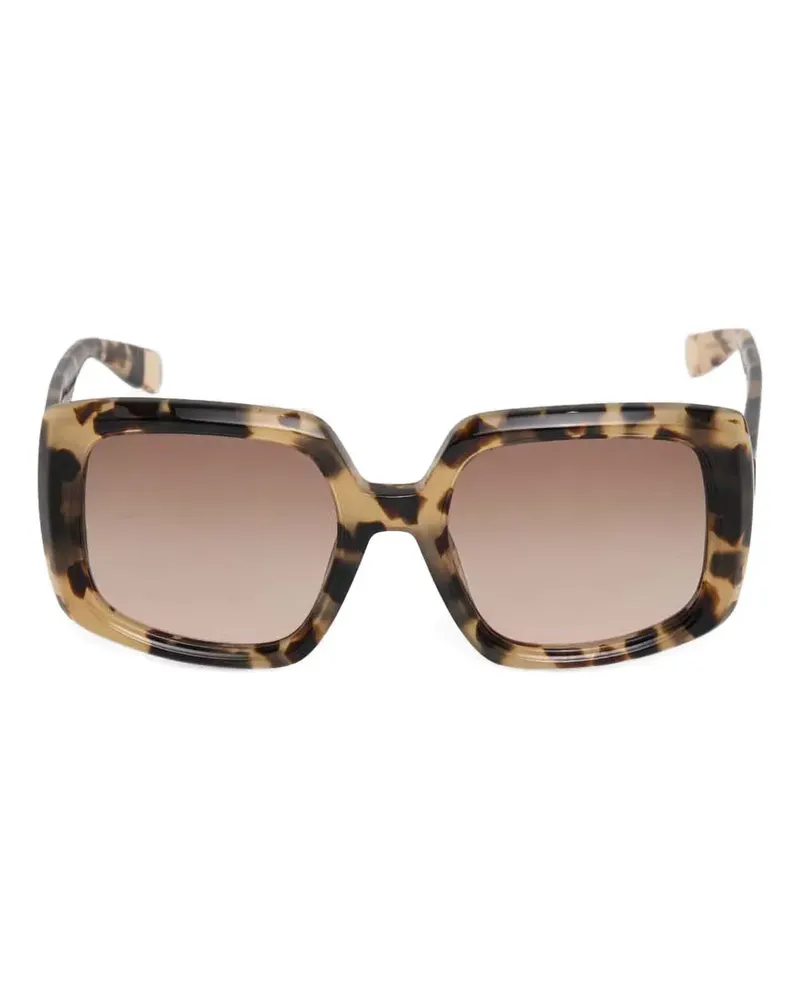 Furla Sonnenbrille in Schildpattoptik - Braun Braun