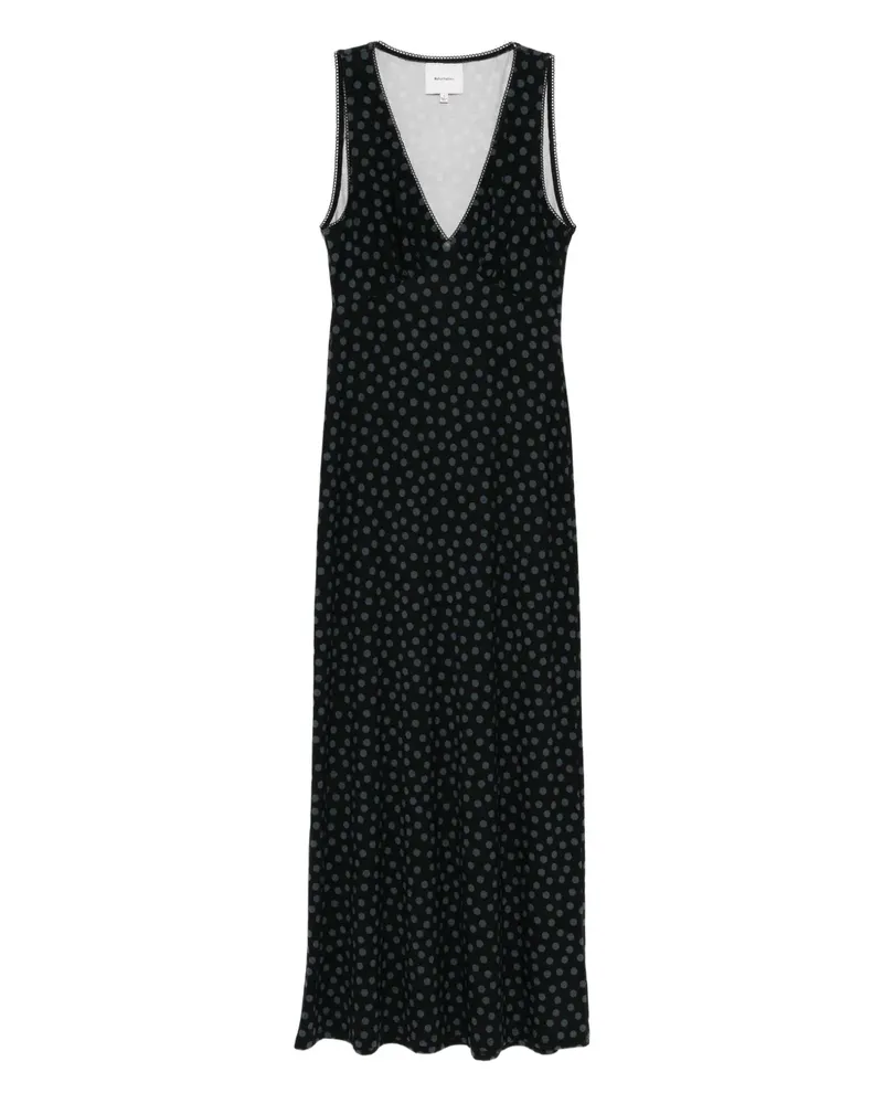 Reformation Brayden Kleid - Schwarz Schwarz