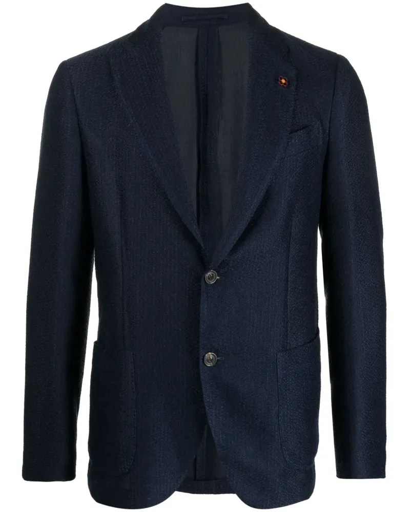 LARDINI Einreihiges Sakko - Blau Blau