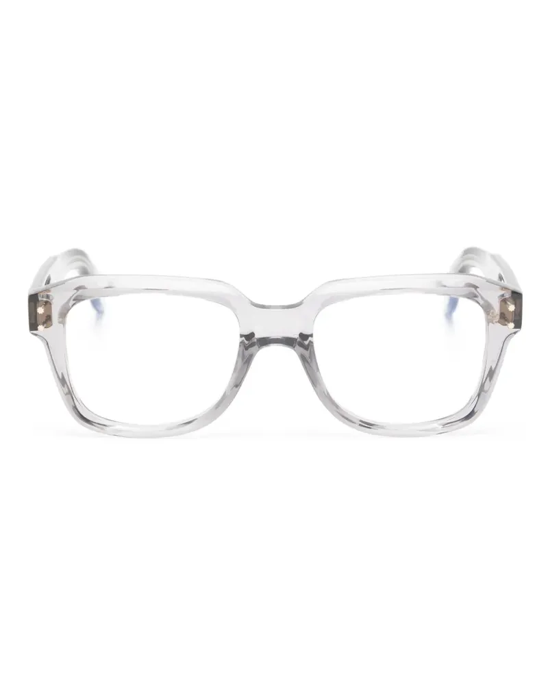 Cutler and Gross Brille mit eckigem Gestell - Schwarz Schwarz