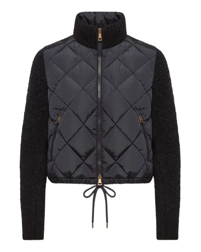 Moncler Jacke mit gesteppten Einsätzen - Blau Blau