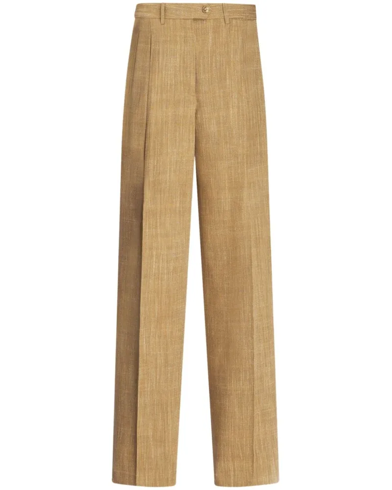 Etro Klassische Hose mit Slub-Effekt - Nude Nude
