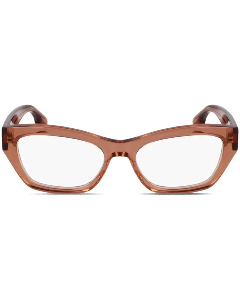 Victoria Beckham Brille im transparenten Design - Rosa Rosa