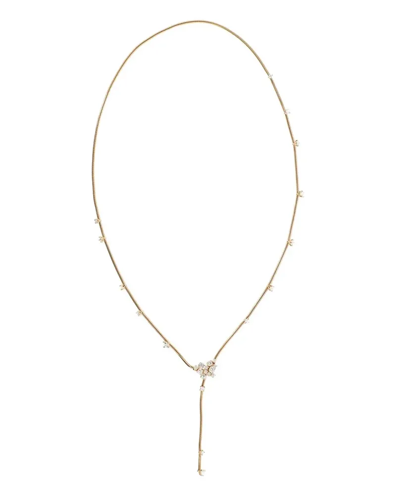 Mattia Cielo 18K rose gold Rugiada diamond necklace Gold