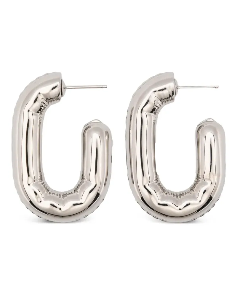 Paco Rabanne chunky-hoop earrings - Silber Silber