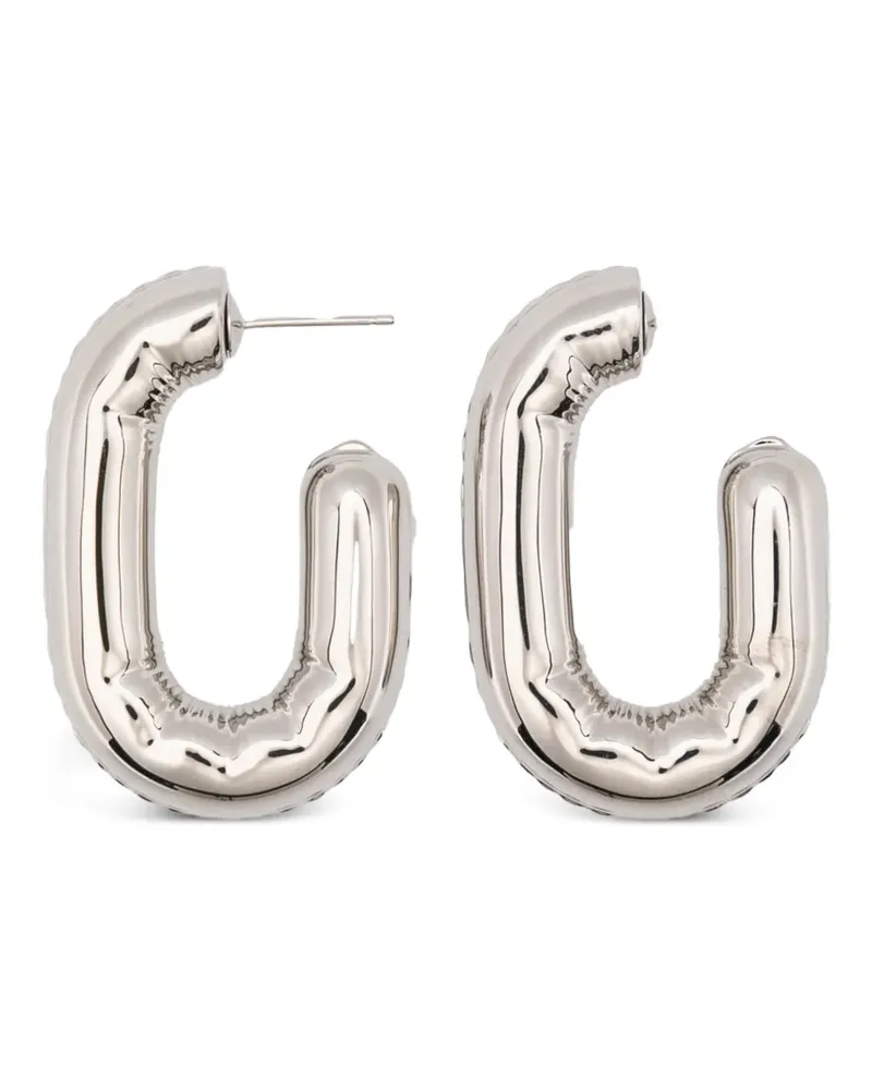 Paco Rabanne chunky-hoop earrings - Silber Silber