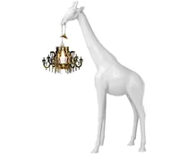 XS Giraffe in Love Stehlampe - Weiß