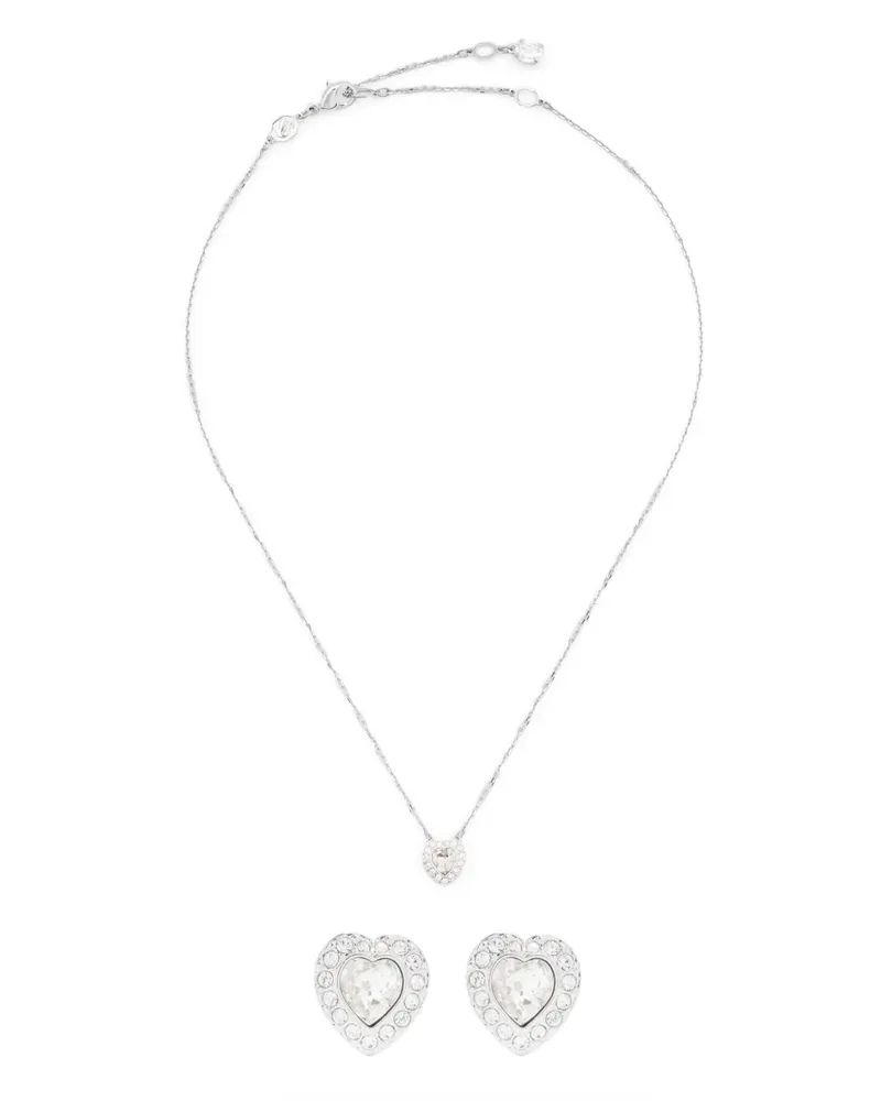 Swarovski Angelic Halsketten-Set - Silber Silber