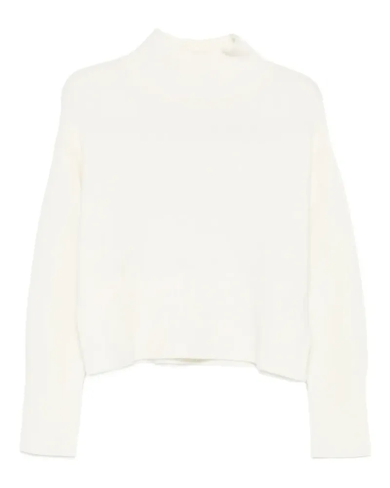 Suncoo Pullover mit Stehkragen - Weiß Weiß