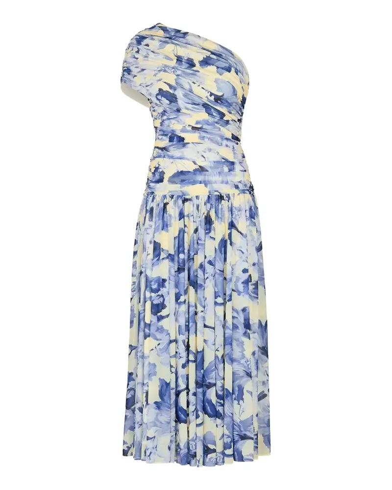 NICHOLAS Gaia Midikleid - Blau Blau