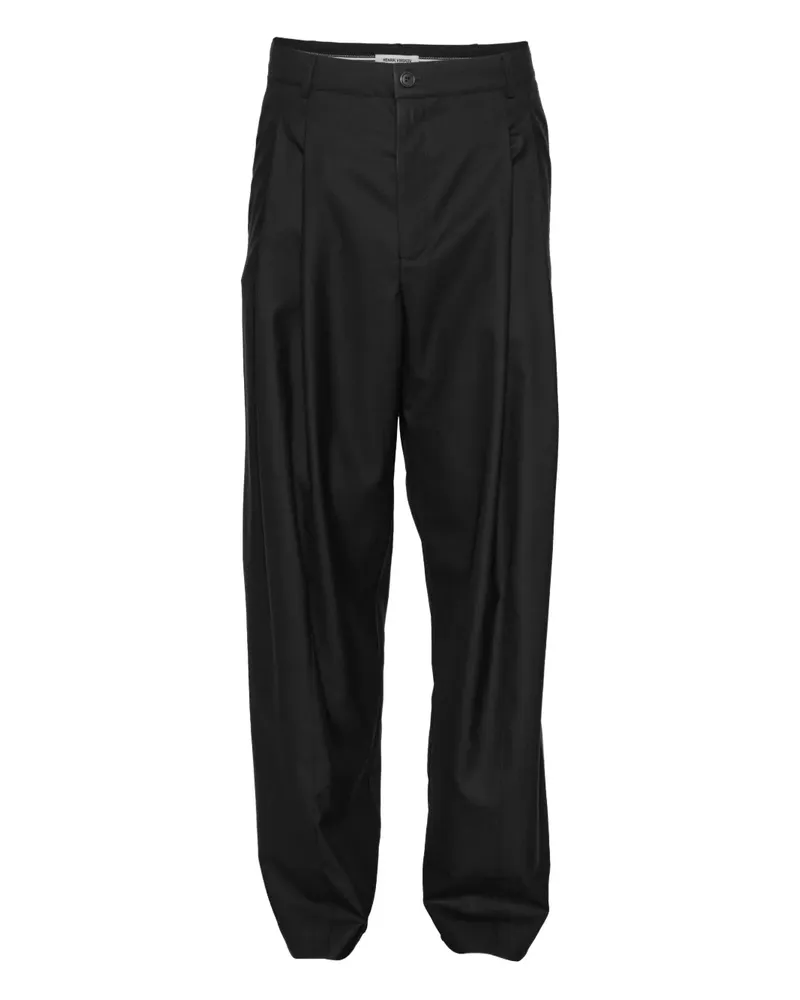 Henrik Vibskov Claus pleated trousers - Schwarz Schwarz