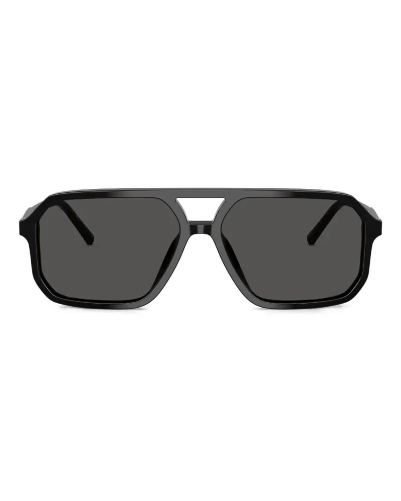 Dolce & Gabbana Getönte Pilotenbrille - Schwarz Schwarz