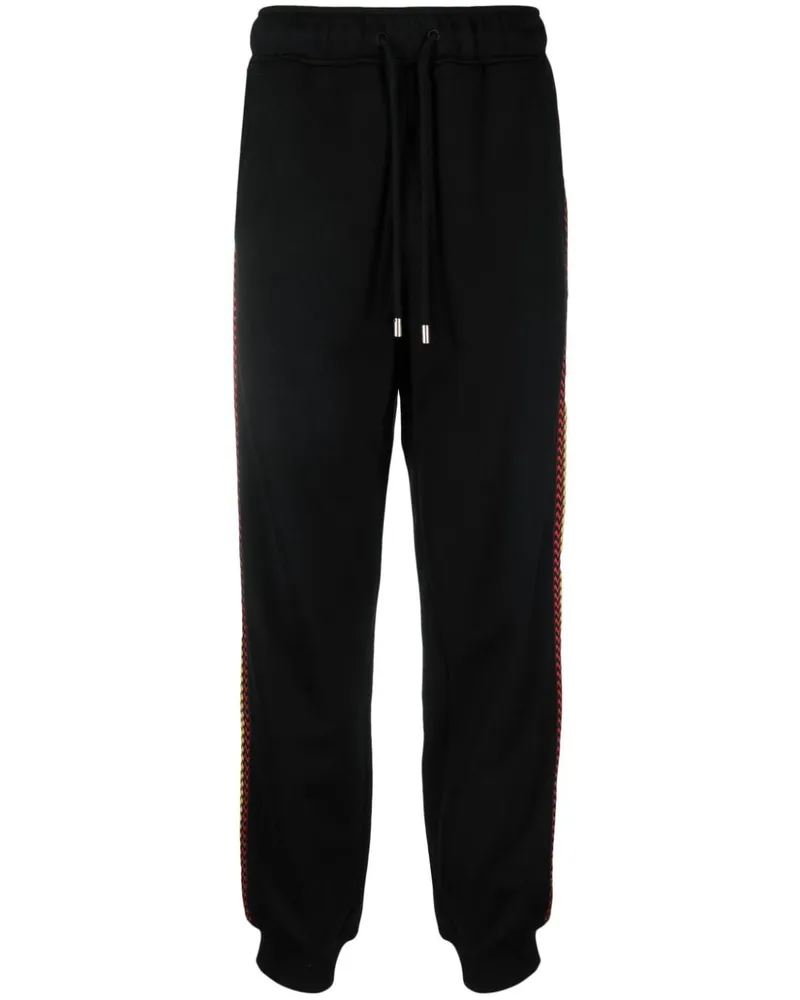 Lanvin Side Curb Jogginghose - Schwarz Schwarz