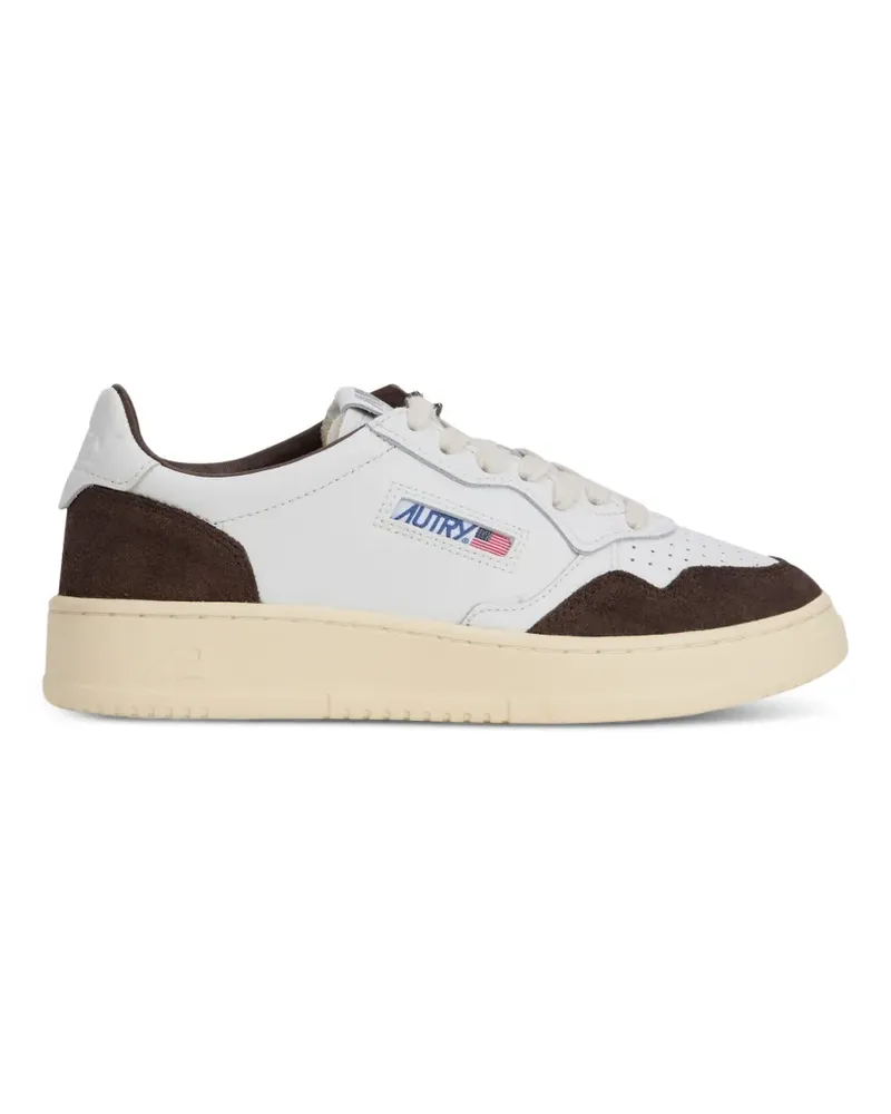 AUTRY Medalist Sneakers mit Wildlederbesatz - Weiß Weiß