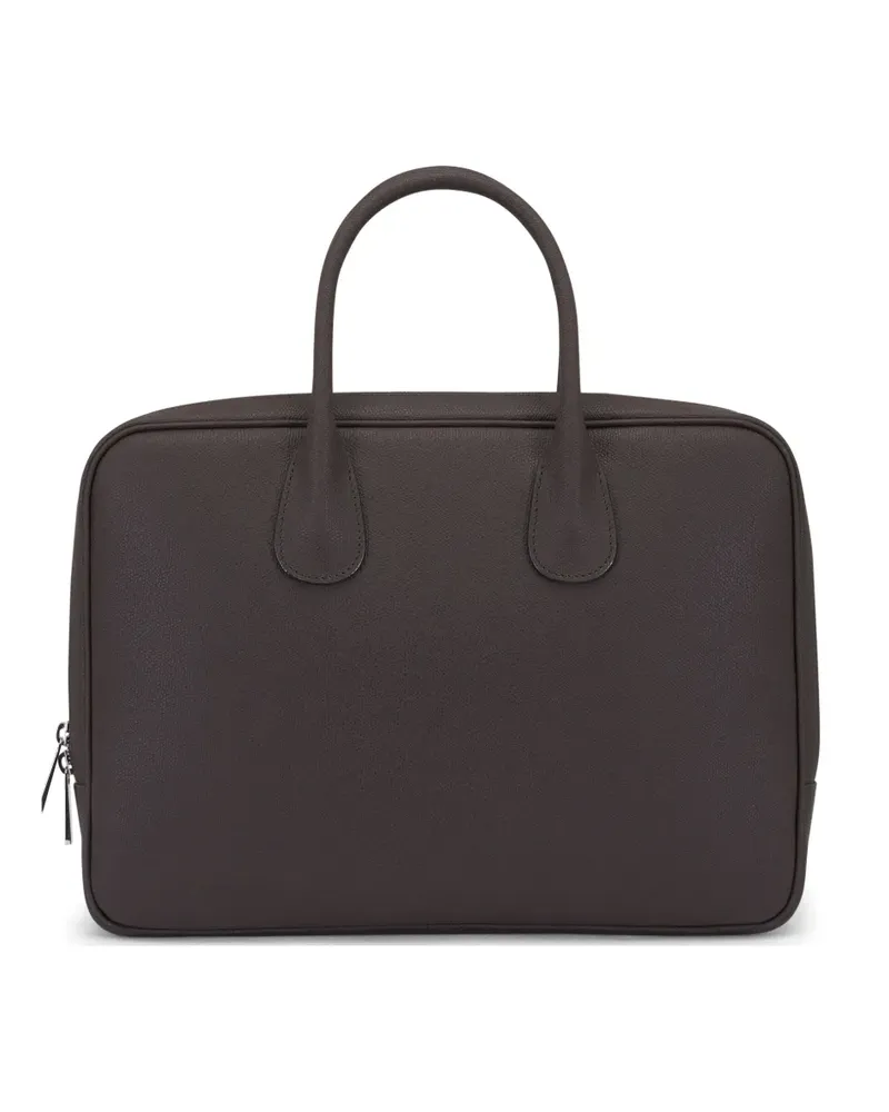 Valextra Laptoptasche aus Leder - Braun Braun