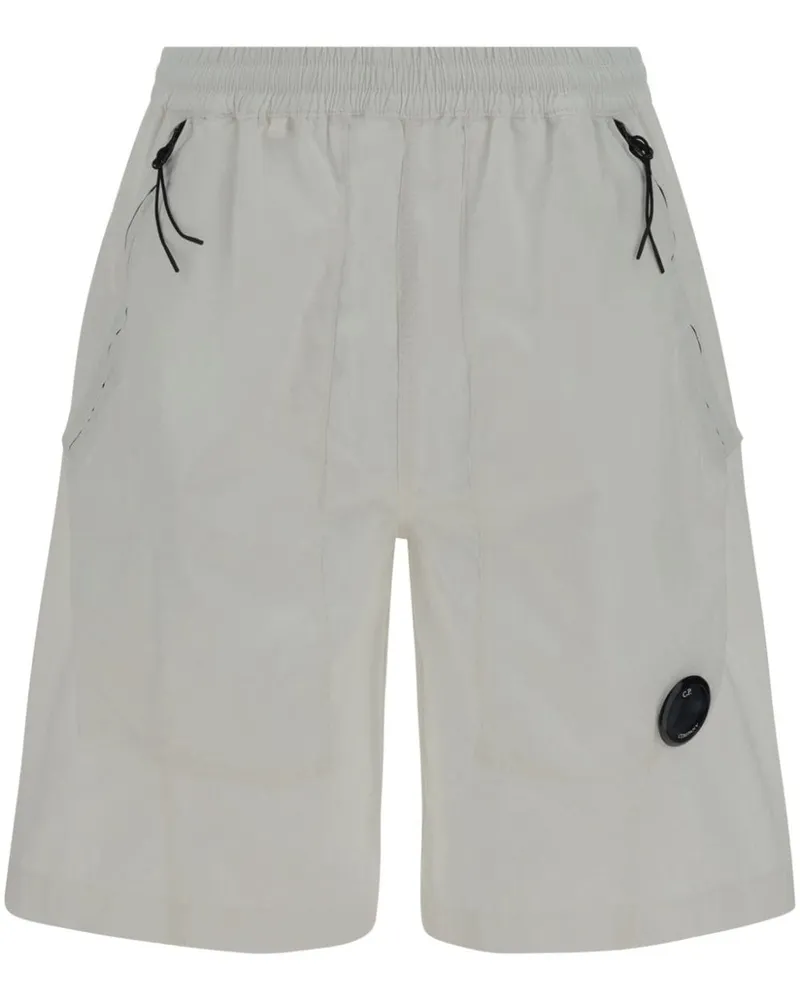 C.P. Company Bermudas aus Ripstop - Weiß Weiß