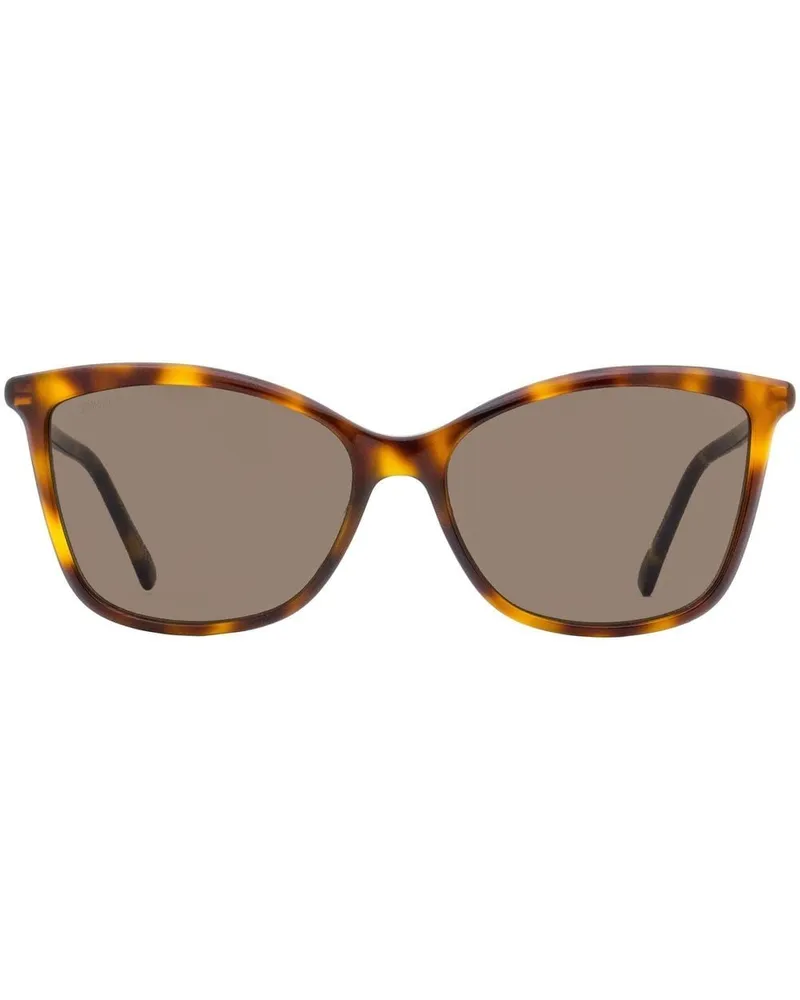 Jimmy Choo Sonnenbrille in Schildpattoptik - Braun Braun