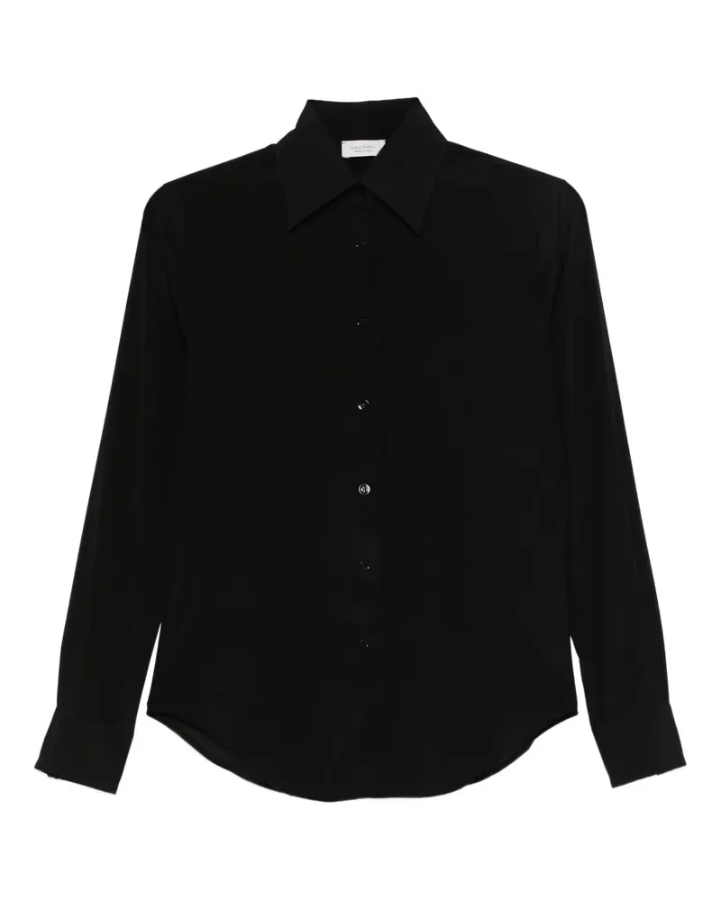 MAZZARELLI Langärmeliges Gea Hemd - Schwarz Schwarz