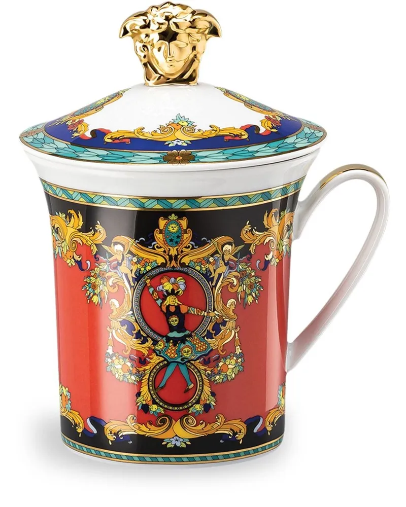 Versace x Rosenthal Le Roi Soleil Tasse 9,8cm - Mehrfarbig Mehrfarbig