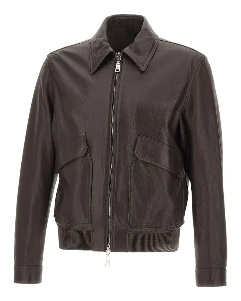 Tagliatore Godwin Lederjacke - Braun Braun