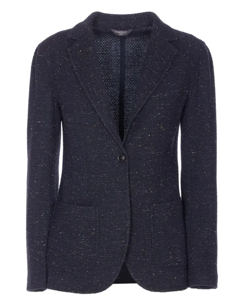 CIRCOLO 1901 Einreihige Jacke - Blau Blau