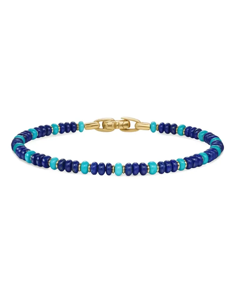 David Yurman 18kt Spiritual Beads Gelbgoldarmband (4mm Gold