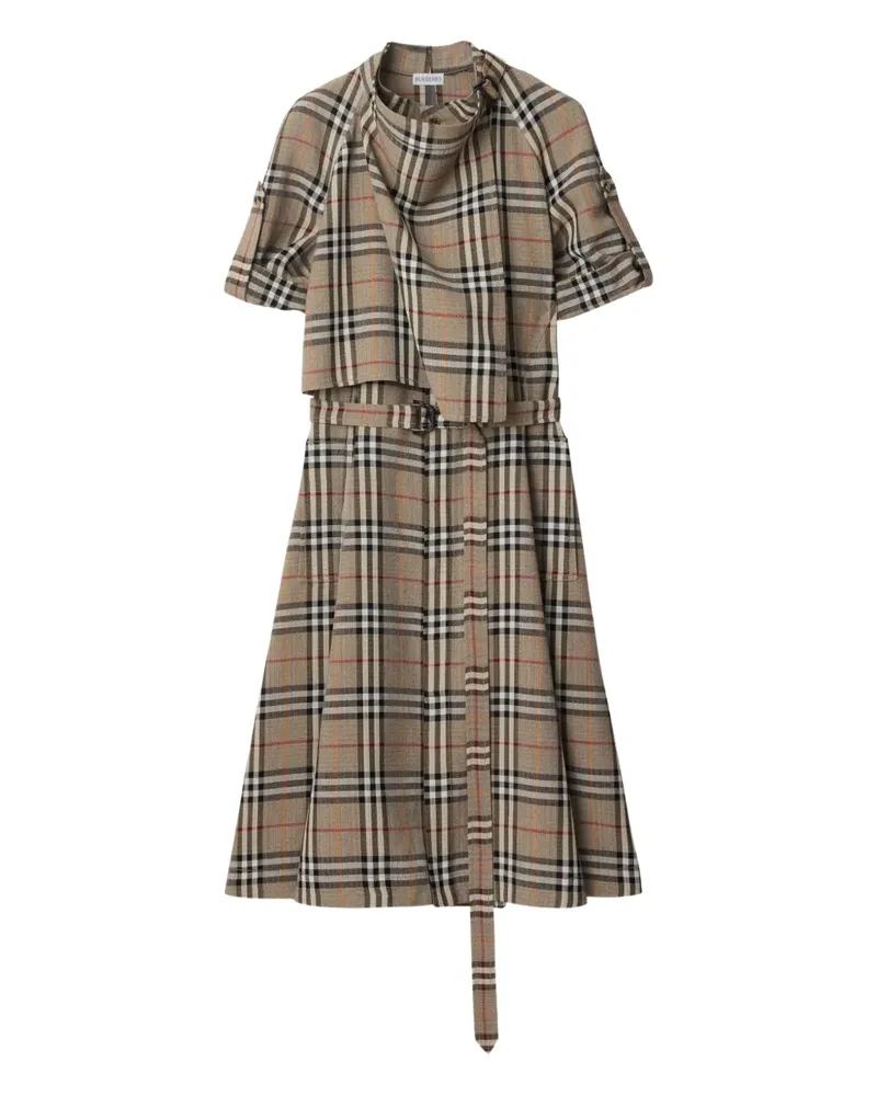 Burberry Kleid aus Seidengemisch - Nude Nude