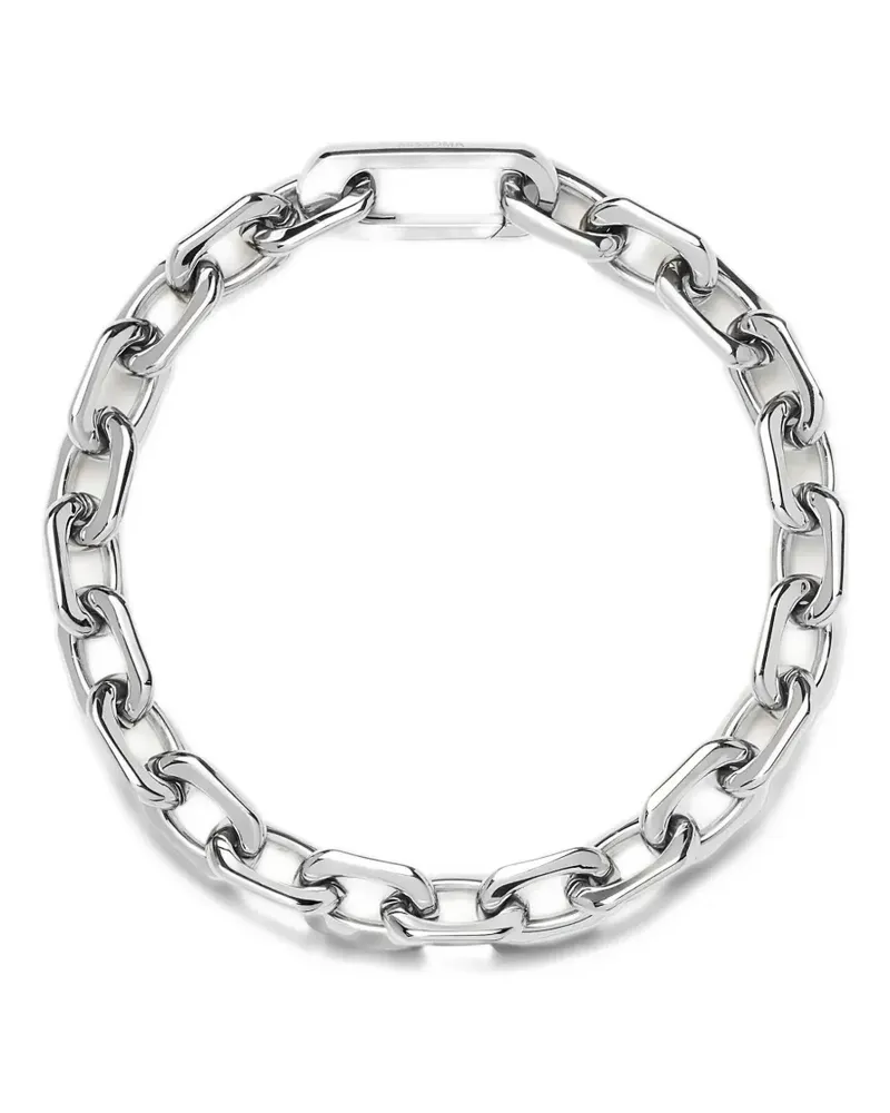 Missoma square paperclip-chain bracelet - Silber Silber