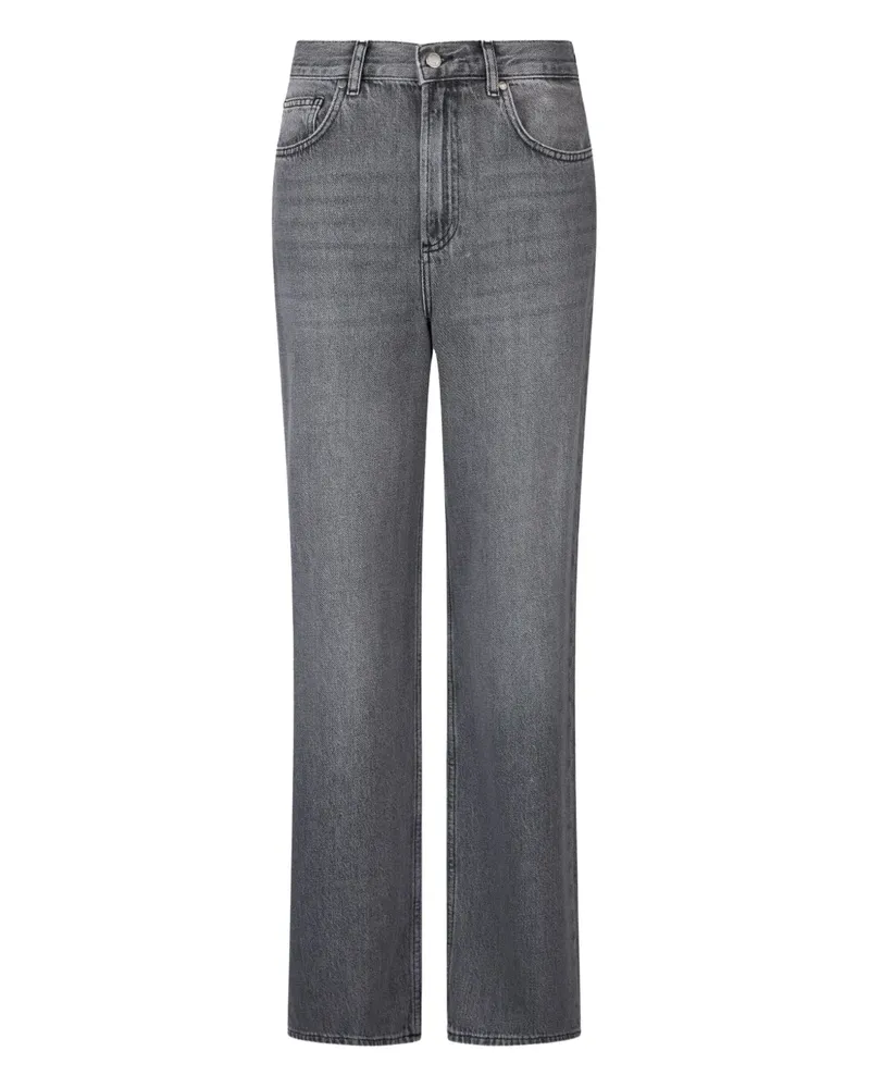Liu Jo Weite High-Rise-Jeans - Grau Grau