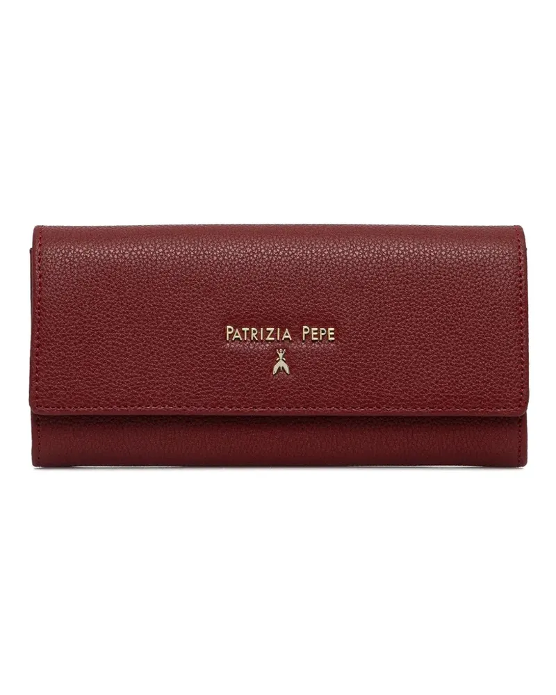 Patrizia Pepe logo-lettering wallet - Rot Rot