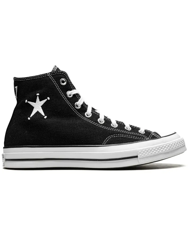 Converse x Stüssy High-Top-Sneakers - Schwarz Schwarz