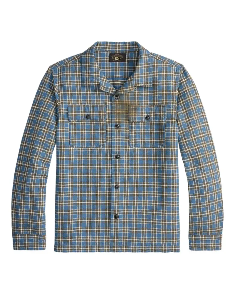 Ralph Lauren Hemd mit Karomuster - Blau Blau