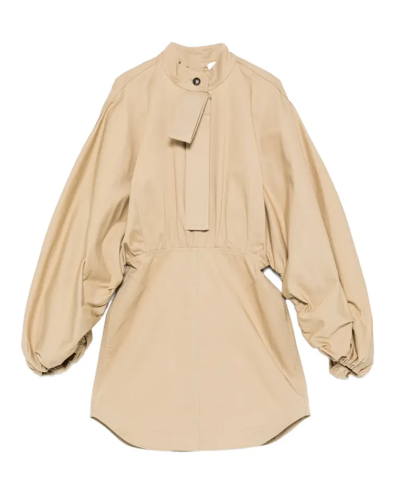 Zimmermann Rebellion Drawn mini dress - Nude Nude