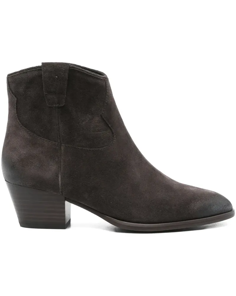ash Stiefel mit Reißverschluss 50mm - Braun Braun