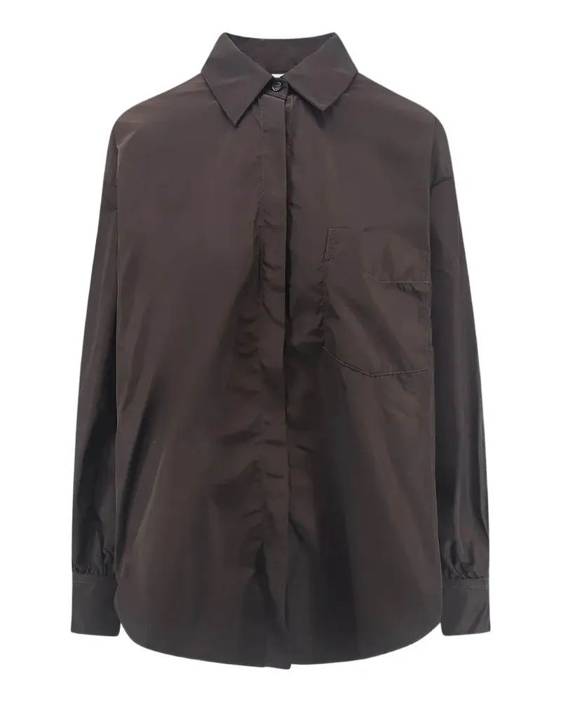 ASPESI chest-pocket shirt - Braun Braun