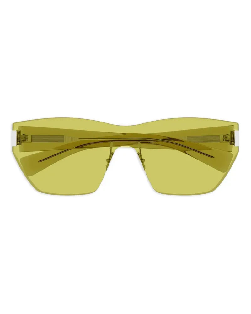 Saint Laurent Transparente Sonnenbrille - Gelb Gelb