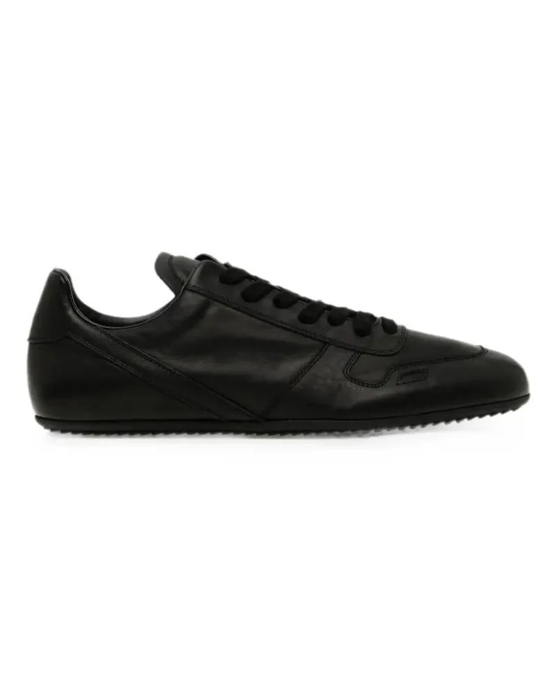 Rick Owens panelled sneakers - Schwarz Schwarz
