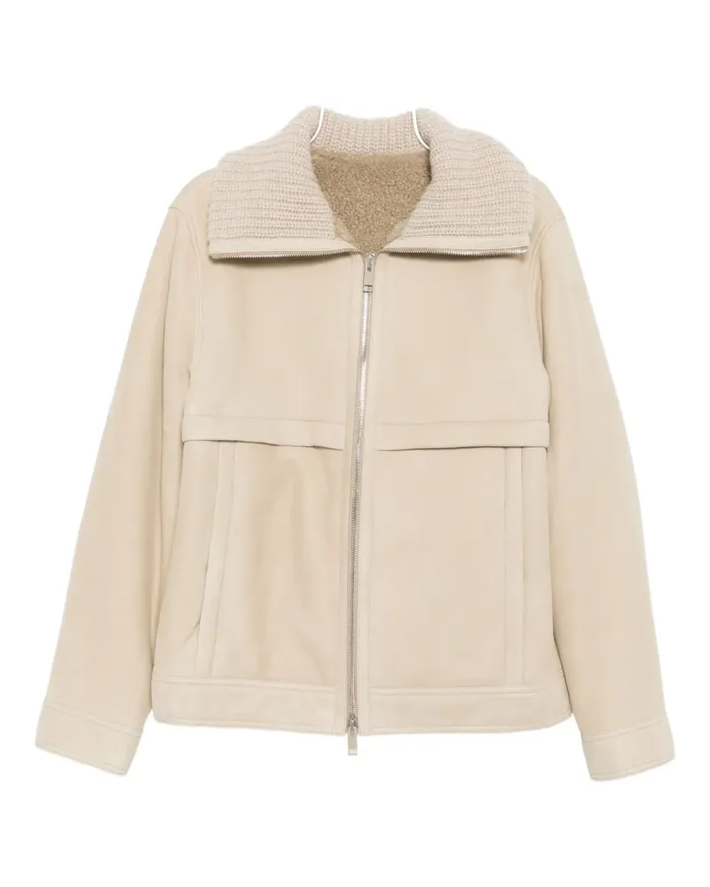 Yves Salomon Rivage jacket - Nude Nude