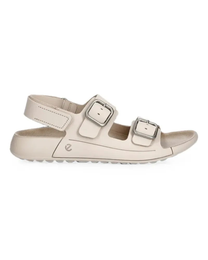Ecco buckle-fastening sandals - Nude Nude