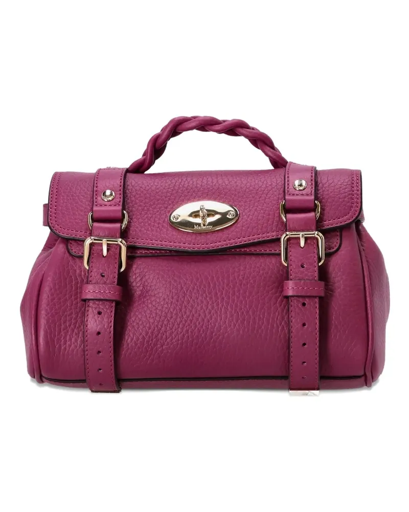 Mulberry Postbox-Flap-Tasche mit Kettenriemen - Violett Violett